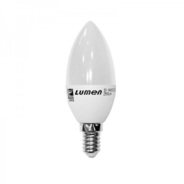 Λαμπτήρας LED Κερί 3W  E14 3000K 270lm 230V 240°ADELEQ
